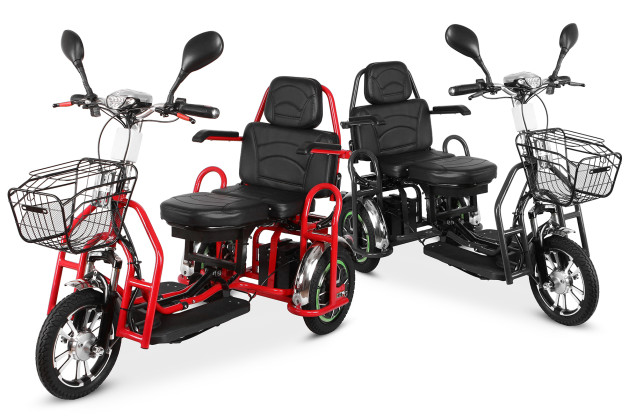 Электротрицикл Transporter PRO Li-Ion чёрный