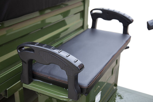 Грузовой электротрицикл Rutrike D4 NEXT PRO 1800 72V1500W, серый