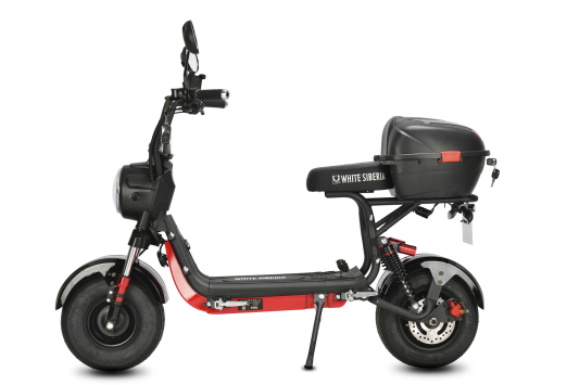 Электроскутер WHITE SIBERIA MINI R 3.0, черный