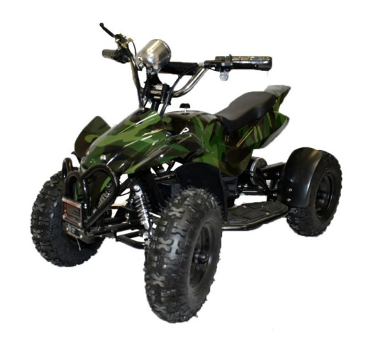 Электроквадроцикл El-Sport Kids ATV 800W 36V/12Ah, зеленый камуфляж