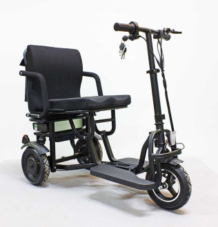 Электротрицикл Green Camel Кольт V700 15Ah черный